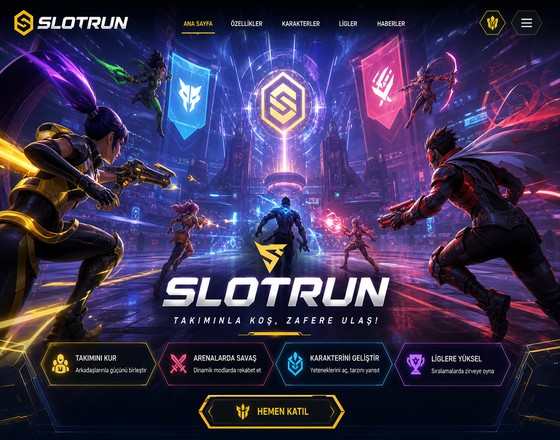 Slotrun Platform Ana Görsel
