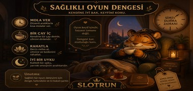 Slotrun Tükenmişlik ve Süre Yönetimi Rehberi